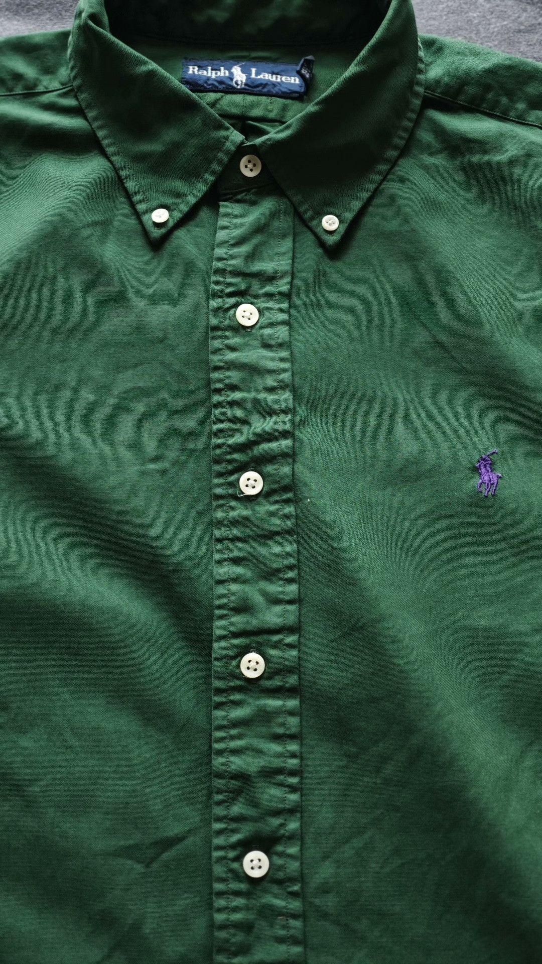 Polo Ralph Lauren Ralph Lauren Polo 90s Long Sleeve Shirt Size US XL / EU 56 / 4 - 3 Thumbnail