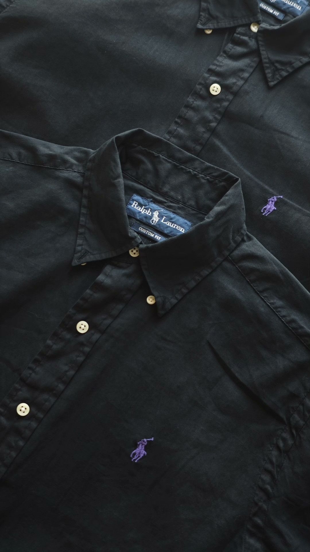 Polo Ralph Lauren Ralph Lauren 90s Vintage Cotton-Linen Shirt Size US M / EU 48-50 / 2 - 3 Thumbnail