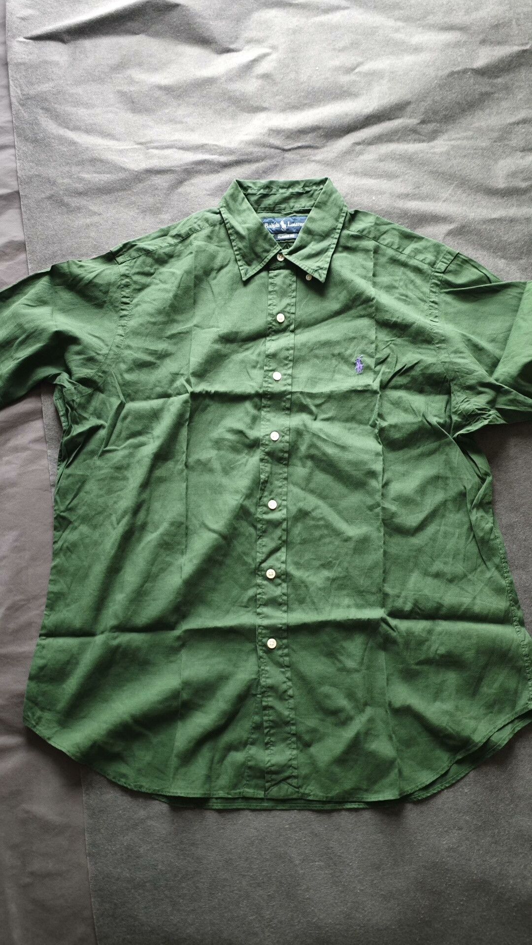 Polo Ralph Lauren Ralph Lauren 90s Vintage Short-Sleeve Shirt Size US L / EU 52-54 / 3 - 2 Thumbnail