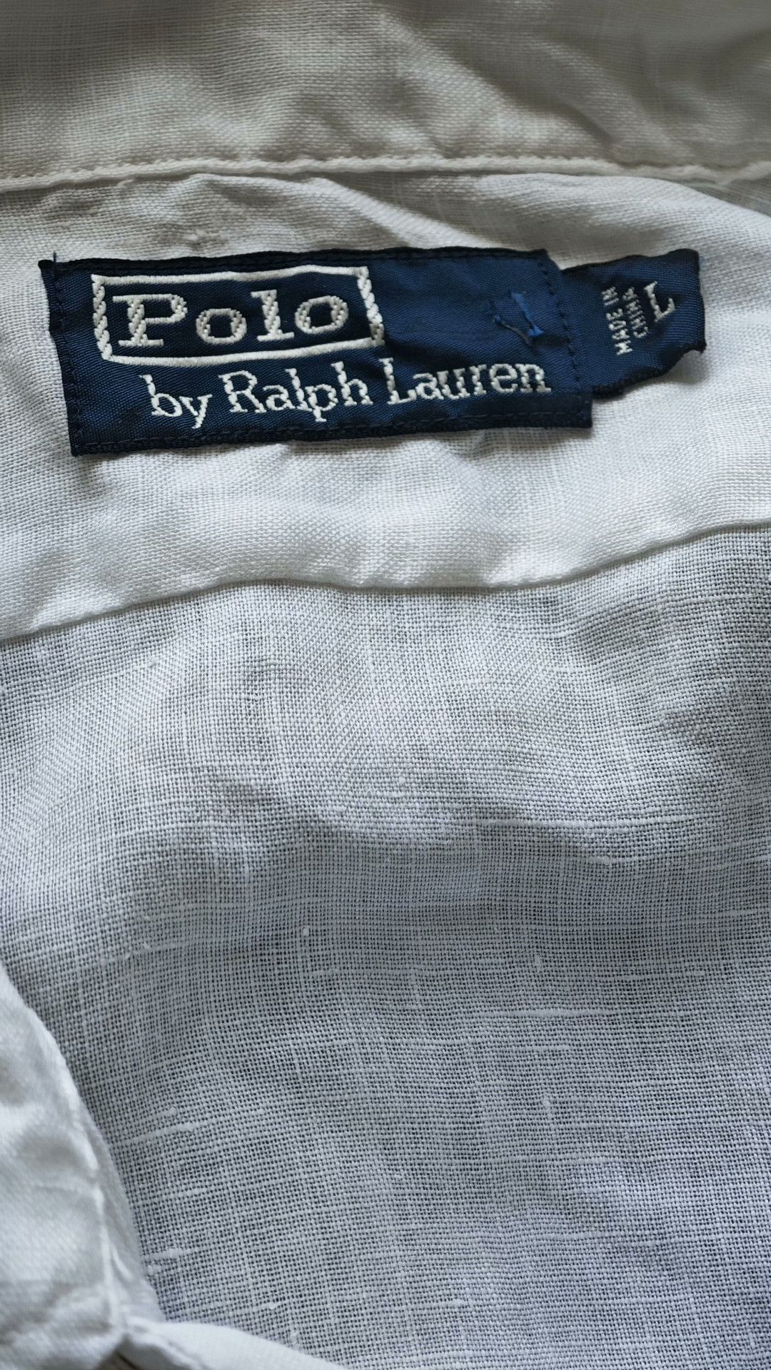Polo Ralph Lauren Polo Ralph Lauren Vintage Linen Shirt Size US M / EU 48-50 / 2 - 5 Thumbnail
