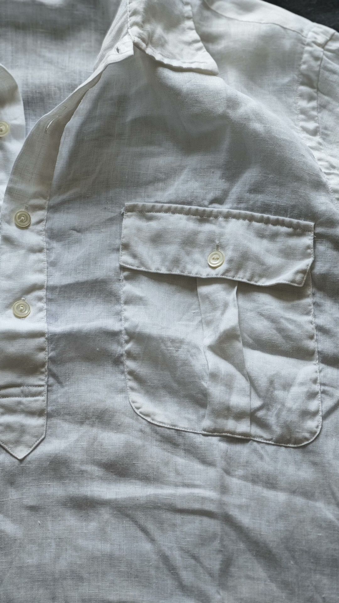 Polo Ralph Lauren Polo Ralph Lauren Vintage Linen Shirt Size US M / EU 48-50 / 2 - 3 Thumbnail