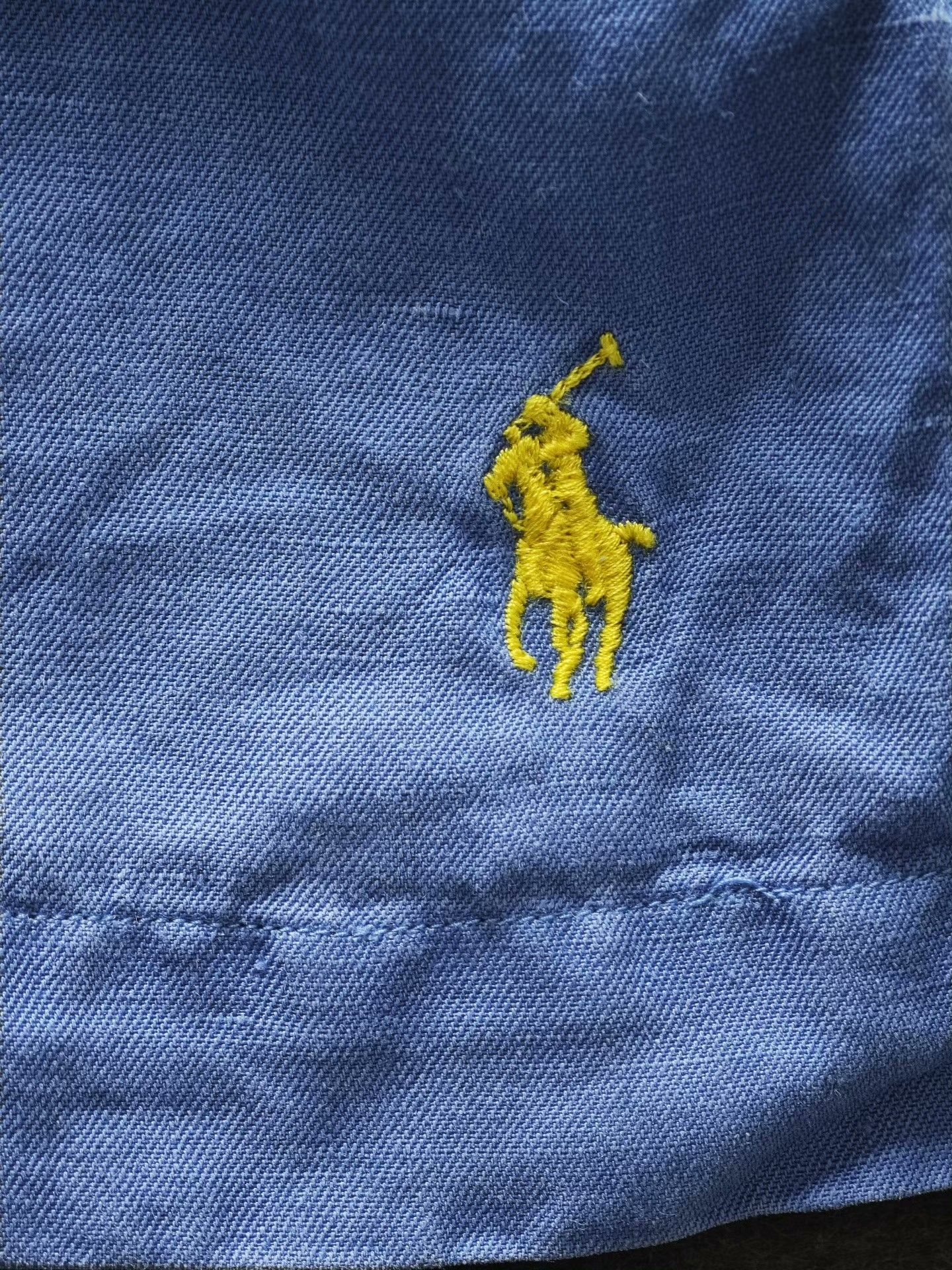Polo Ralph Lauren Polo Ralph Lauren Blue Cuban Collar Shirt Size US M / EU 48-50 / 2 - 4 Thumbnail