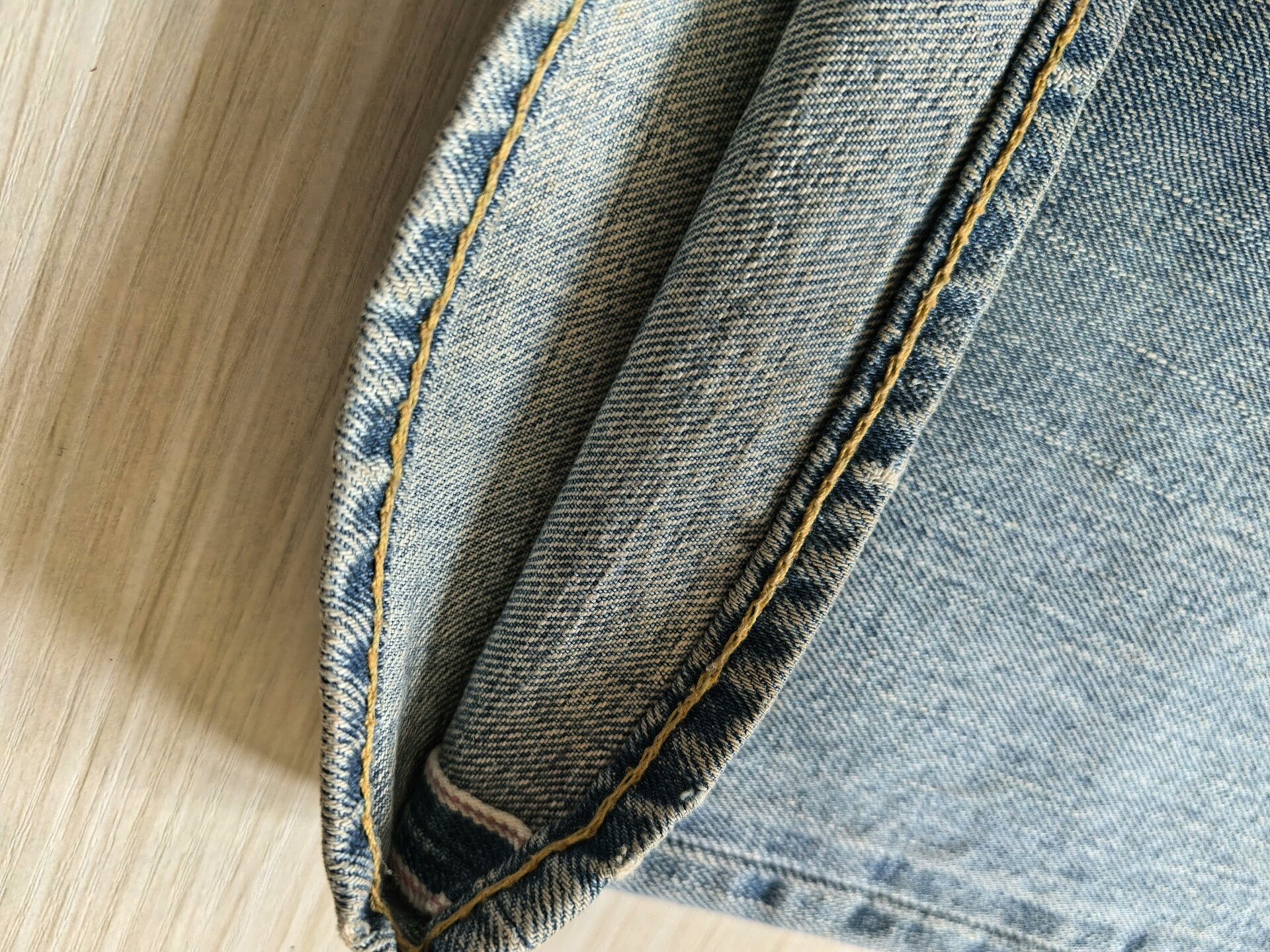 RRL Ralph Lauren RRL Slim Bootcut Denim Jeans Size US 30 / EU 46 - 7 Thumbnail