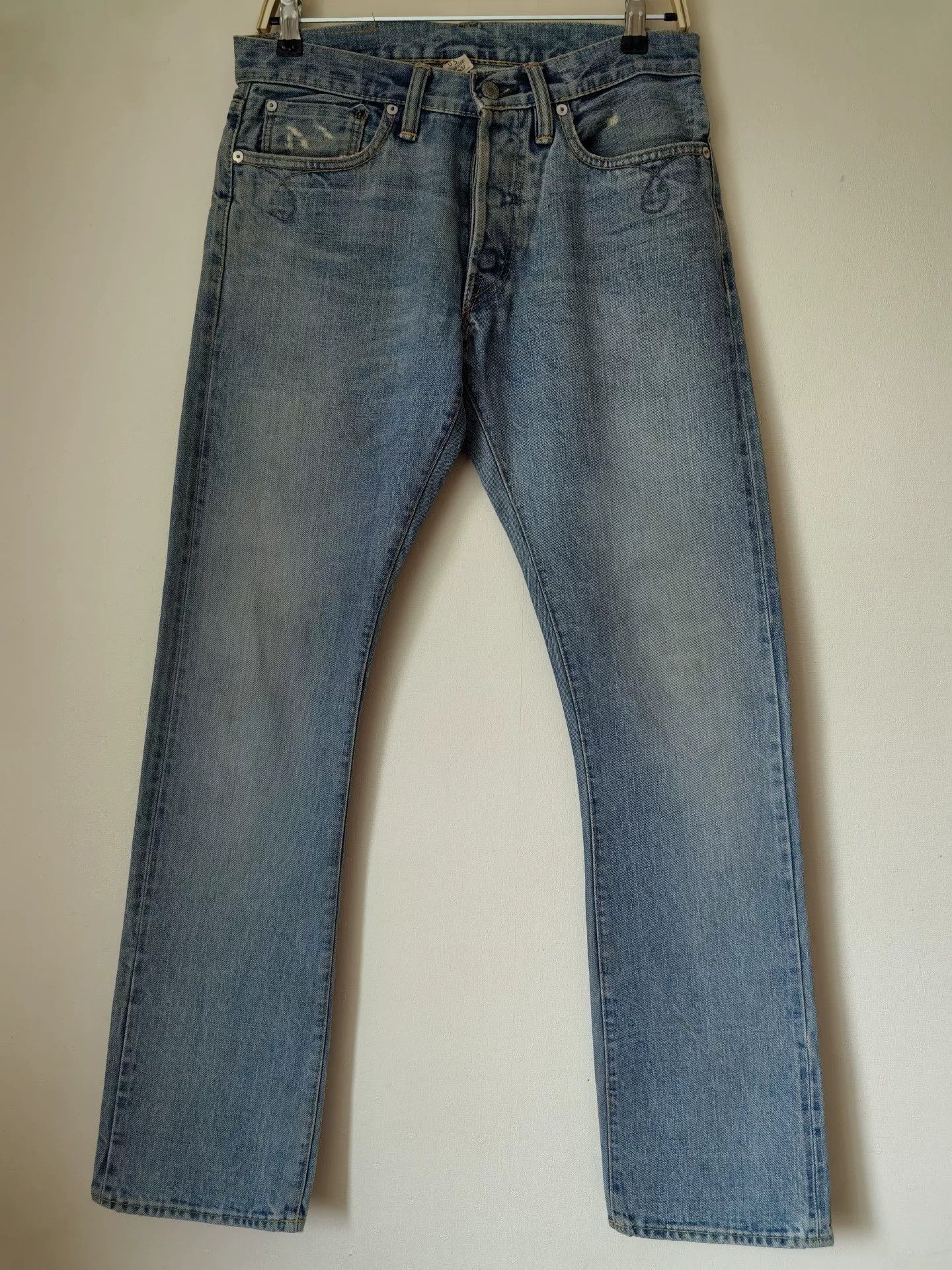 RRL Ralph Lauren RRL Slim Bootcut Denim Jeans Size US 30 / EU 46 - 3 Thumbnail