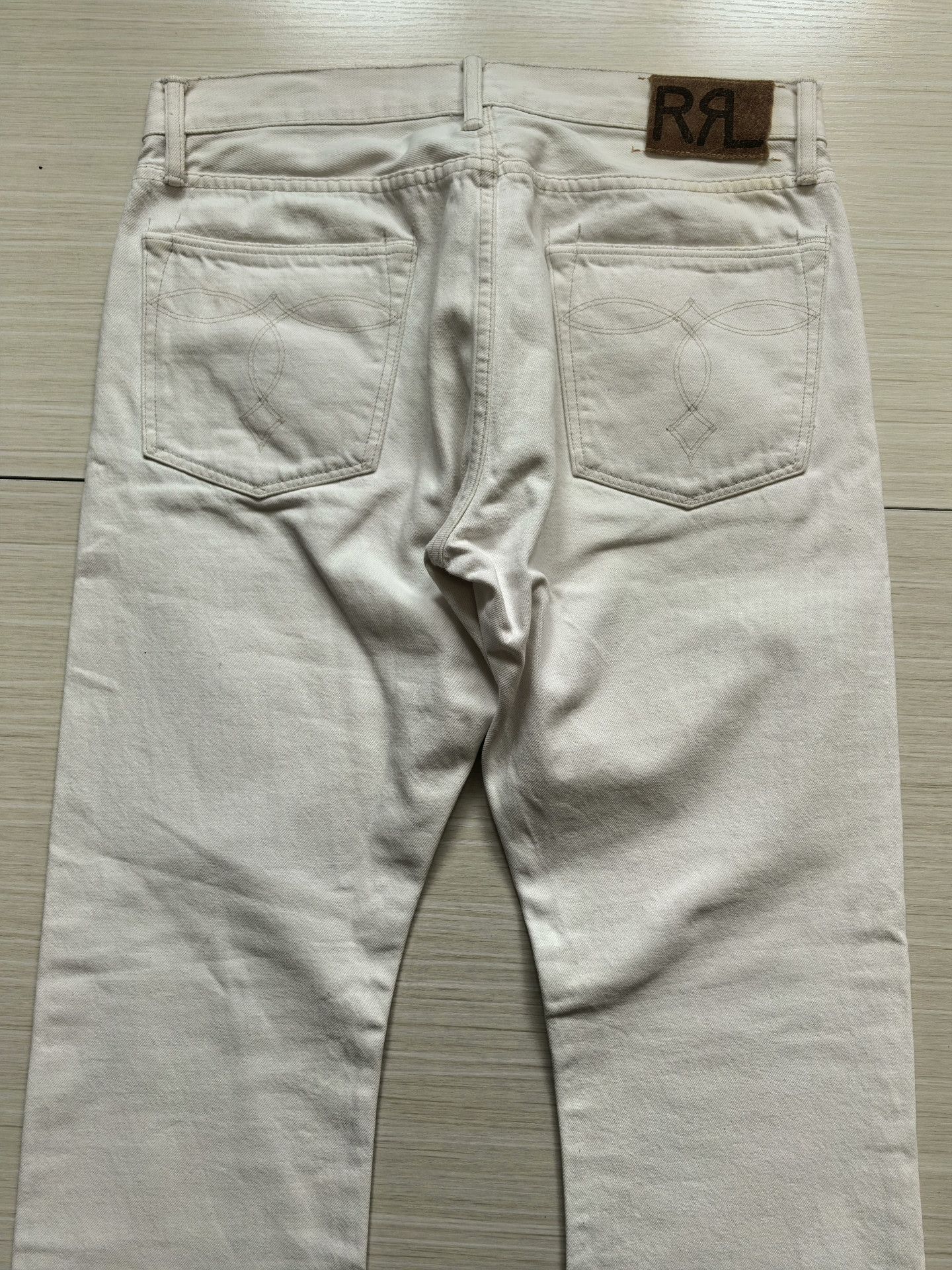 RRL Ralph Lauren RRL Double RL USA Slim Bootcut Denim Pants Size US 34 / EU 50 - 5 Thumbnail