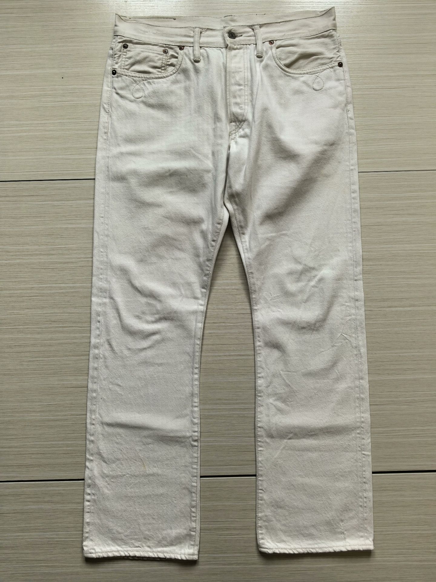RRL Ralph Lauren RRL Double RL USA Slim Bootcut Denim Pants Size US 34 / EU 50 - 3 Thumbnail