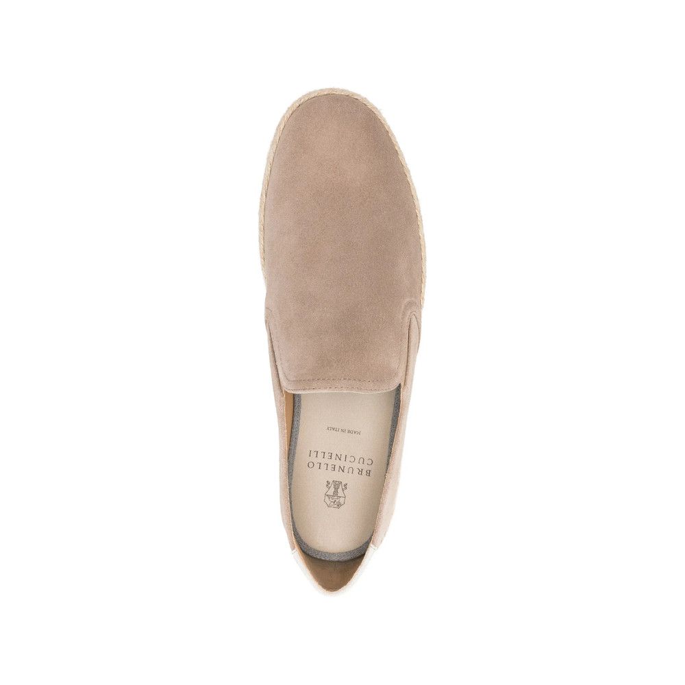 Brunello Cucinelli Brunello Cucinelli NEUTRALS Loafers Size US 12 / EU 45 - 4 Thumbnail