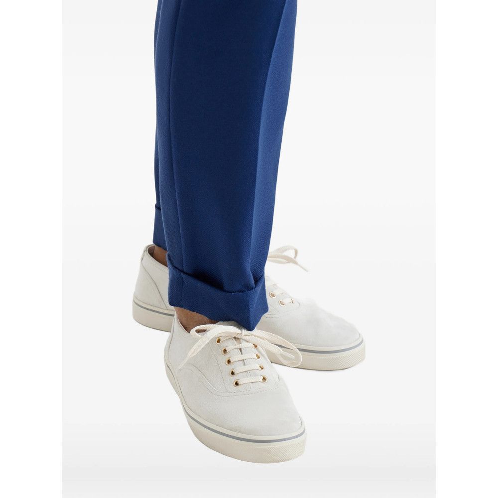Brunello Cucinelli Brunello Cucinelli NEUTRALS Trainers - Low-Tops Size US 13 / EU 46 - 2 Thumbnail