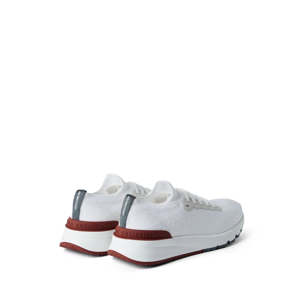 Brunello Cucinelli Brunello Cucinelli WHITE Trainers - Low-Tops Size US 13 / EU 46 - 2 Thumbnail
