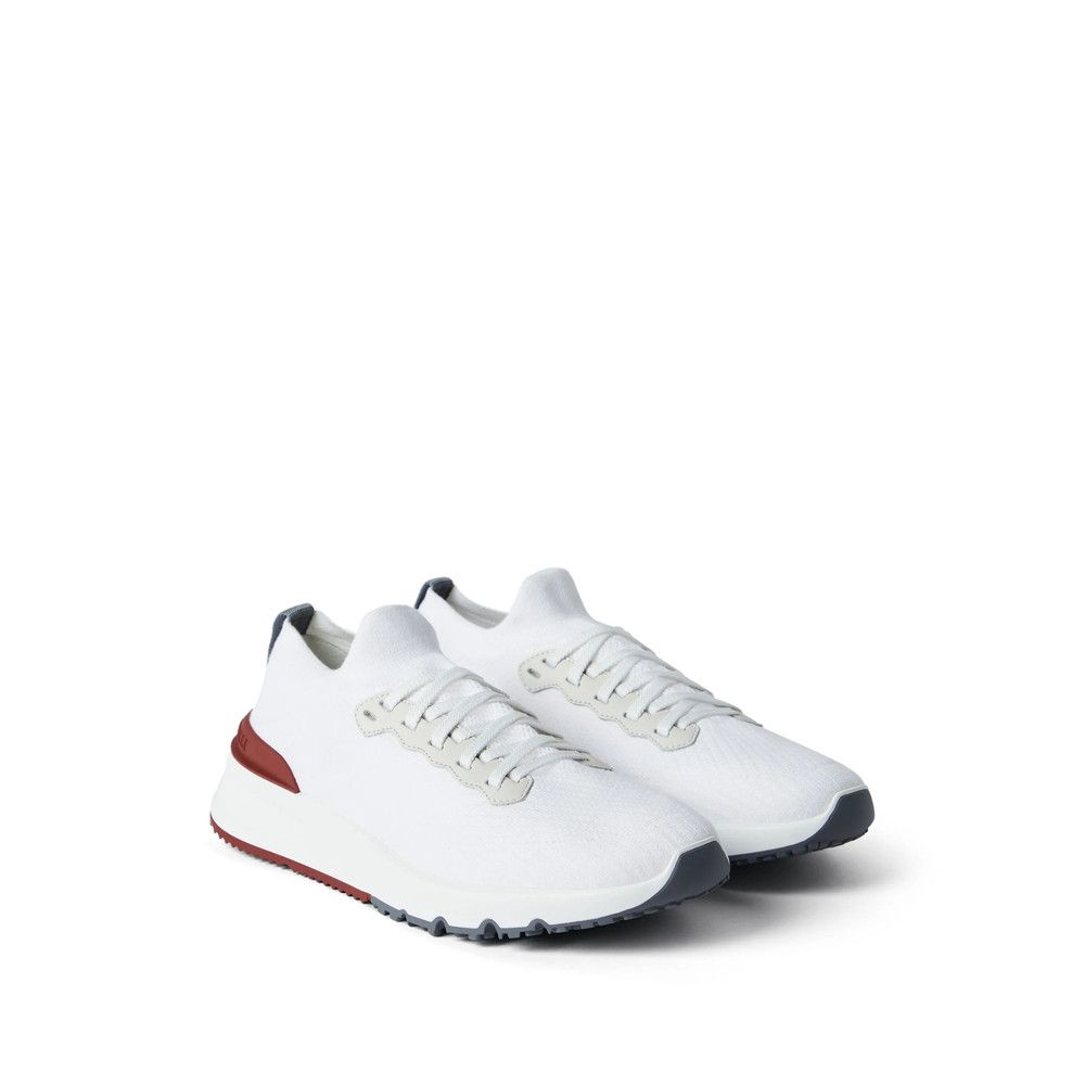 Brunello Cucinelli Brunello Cucinelli WHITE Trainers - Low-Tops Size US 13 / EU 46 - 4 Thumbnail