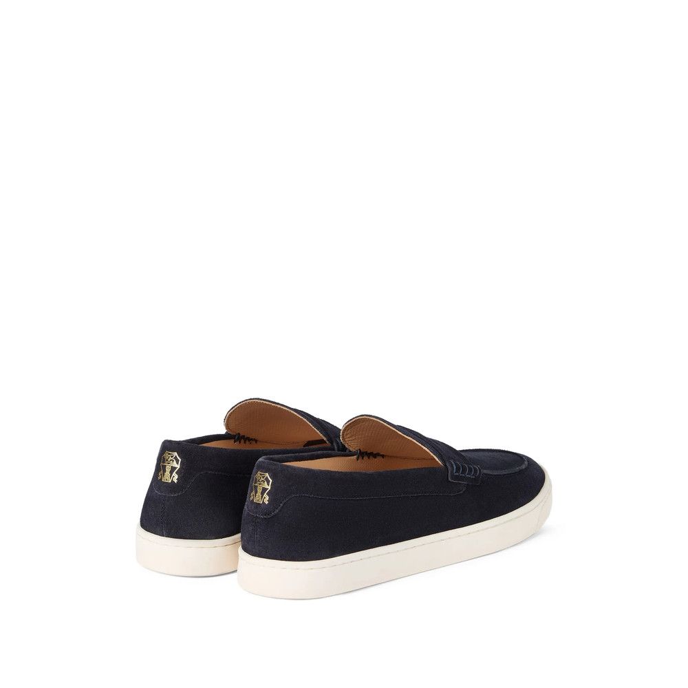 Brunello Cucinelli Brunello Cucinelli BLUE Loafers Size US 7 / EU 40 - 3 Thumbnail