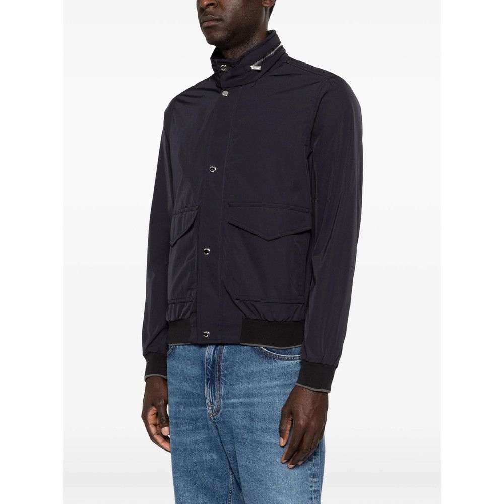 MooRER Moorer BLUE Jackets - Bomber Jackets Size US M / EU 48-50 / 2 - 3 Thumbnail