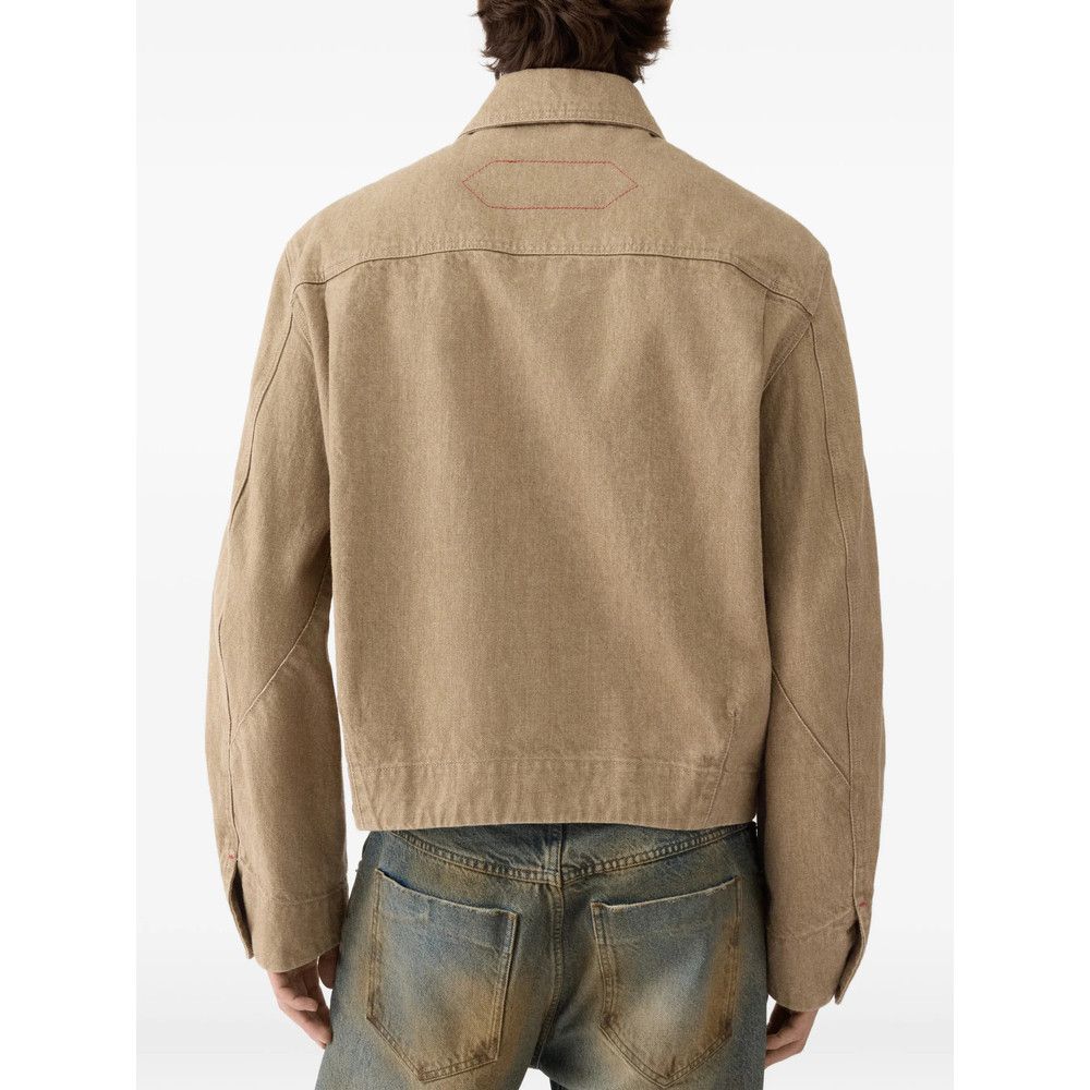 Jacquemus Jacquemus NEUTRALS Jackets - Shirt Jackets Size US XL / EU 56 / 4 - 3 Thumbnail