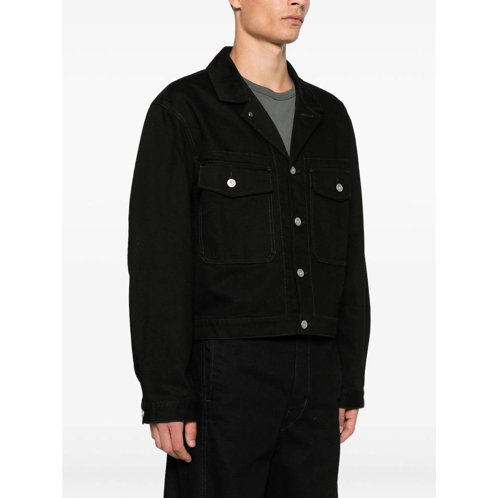 Lemaire Lemaire BLACK Jackets - Denim Jackets Size US XXL / EU 58 / 5 - 5 Thumbnail