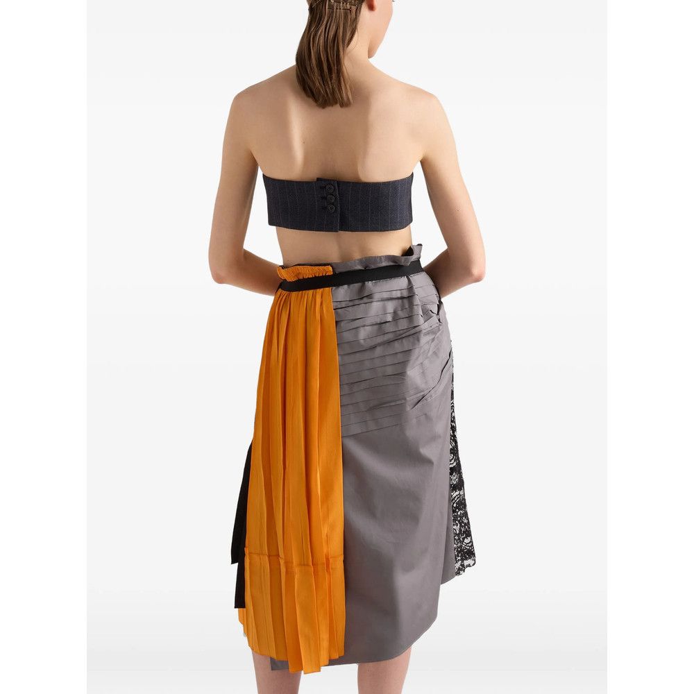 Prada Prada ORANGE Skirts - Full Skirts Size 26" / US 2 / IT 38 - 2 Thumbnail