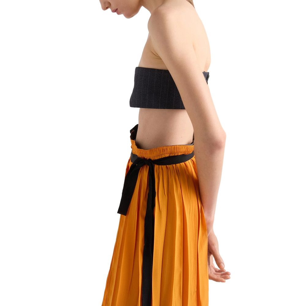 Prada Prada ORANGE Skirts - Full Skirts Size 26" / US 2 / IT 38 - 5 Thumbnail