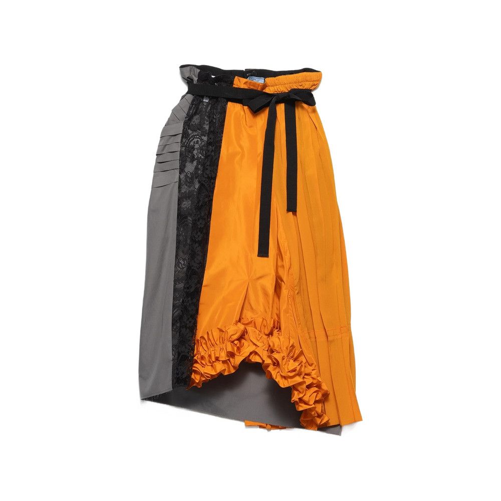 Prada Prada ORANGE Skirts - Full Skirts Size 27" / US 4 / IT 40 - 3 Thumbnail