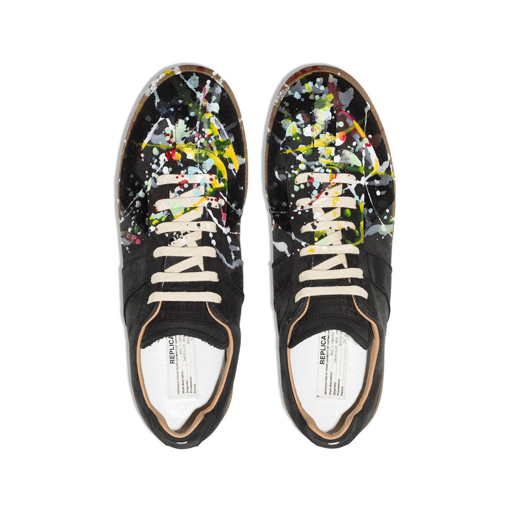 Maison Margiela Maison Margiela BLACK Trainers - Low-Tops Size US 7.5 / EU 40-41 - 4 Thumbnail