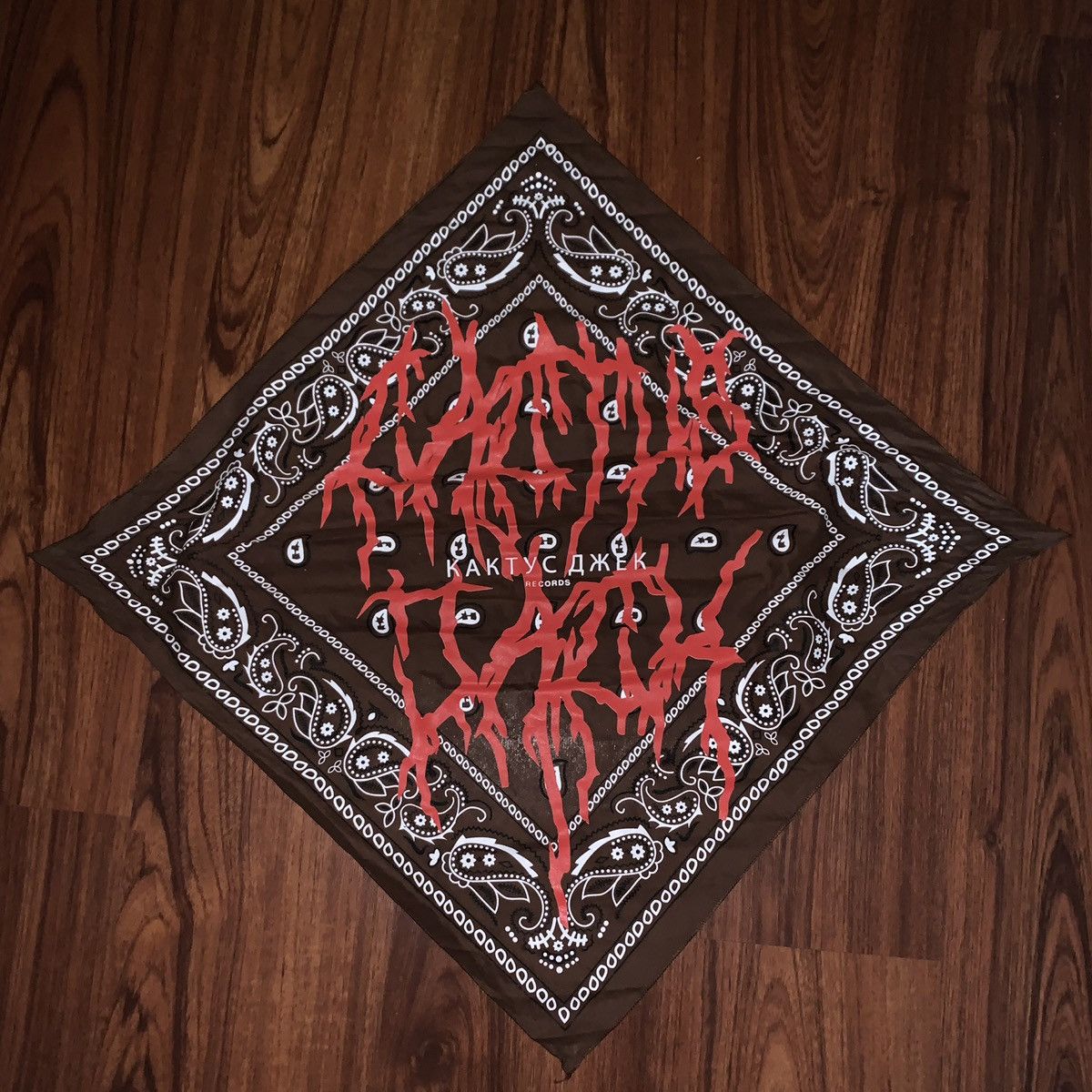 travis scott bandana print