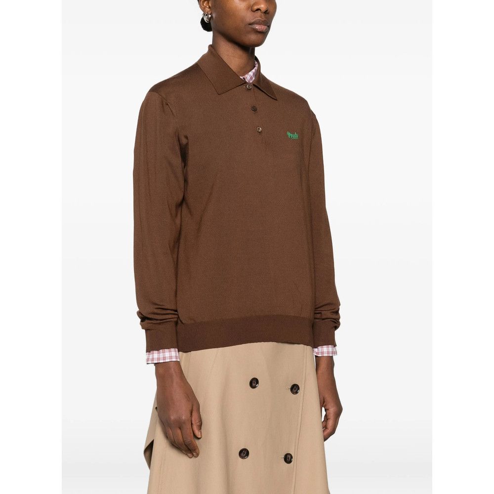 Prada Prada BROWN Knitwear - Jumpers Size S / US 4 / IT 40 - 3 Thumbnail
