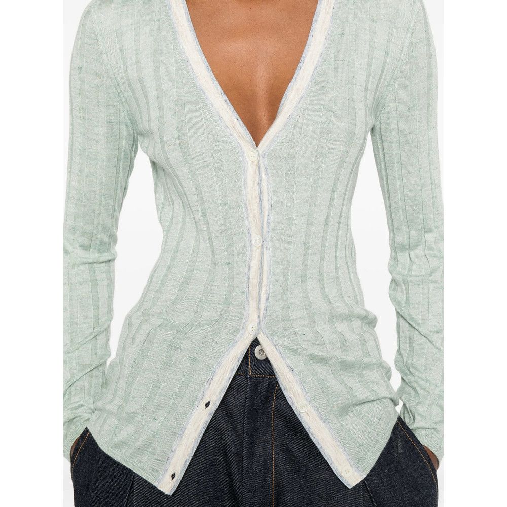 Prada Prada GREEN Knitwear - Cardigans Size XS / US 0-2 / IT 36-38 - 5 Thumbnail
