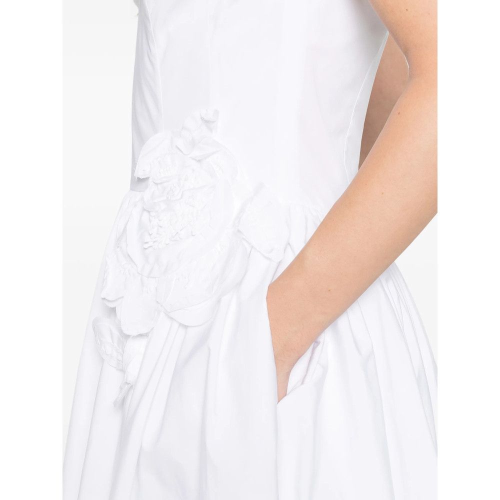 Prada Prada WHITE Dresses - Day Dresses Size M / US 6-8 / IT 42-44 - 4 Thumbnail