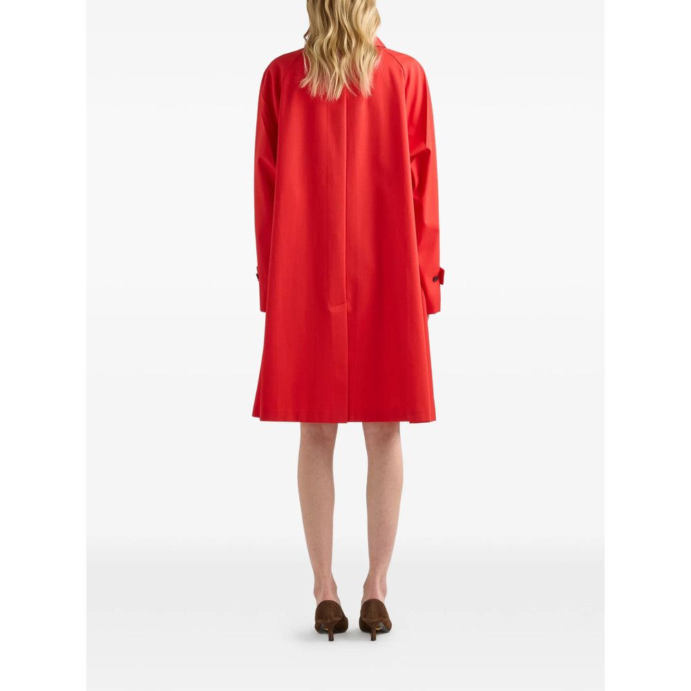 Prada Prada RED Coats - Trench & Raincoats Size XS / US 0-2 / IT 36-38 - 3 Thumbnail