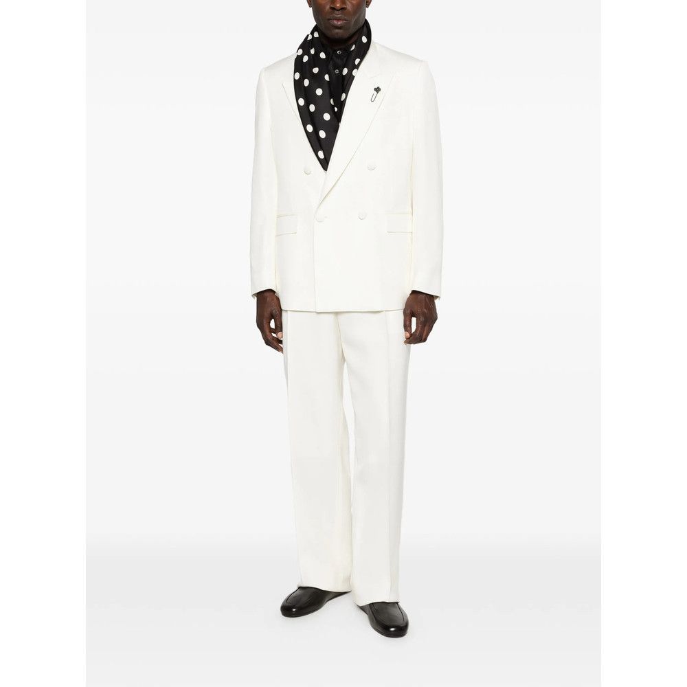 Lardini Lardini WHITE Jackets - Blazers Size US M / EU 48-50 / 2 - 3 Thumbnail