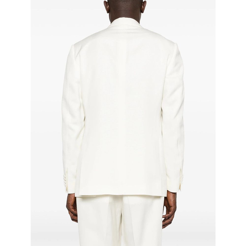 Lardini Lardini WHITE Jackets - Blazers Size US L / EU 52-54 / 3 - 4 Thumbnail