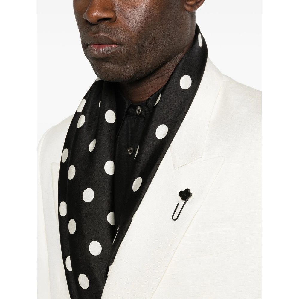 Lardini Lardini WHITE Jackets - Blazers Size US L / EU 52-54 / 3 - 2 Thumbnail