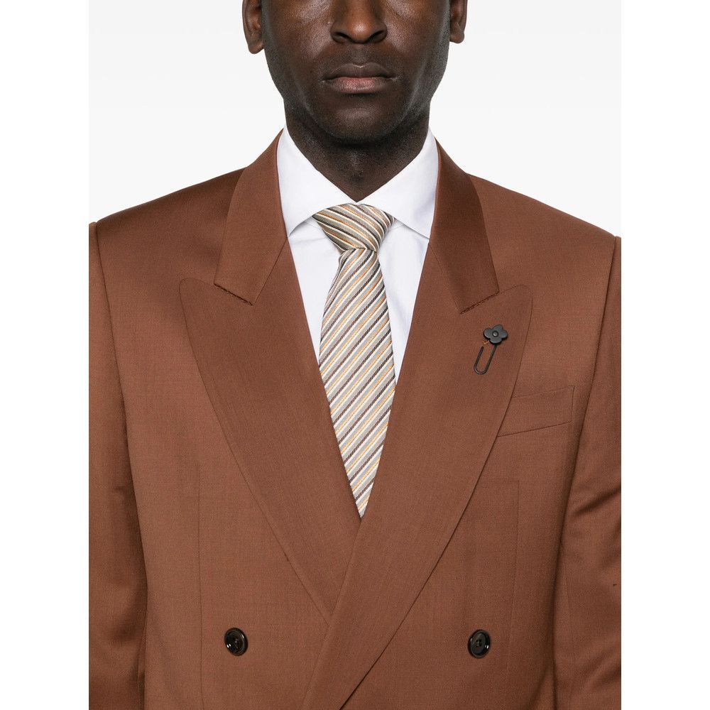 Lardini Lardini BROWN Jackets - Blazers Size US L / EU 52-54 / 3 - 2 Thumbnail