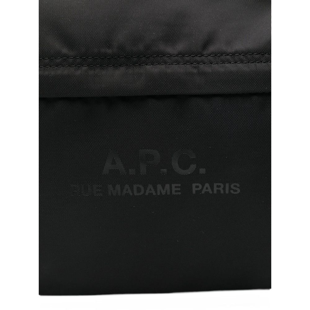 A.P.C. A.p.c. BLACK Backpacks Size ONE SIZE - 4 Thumbnail