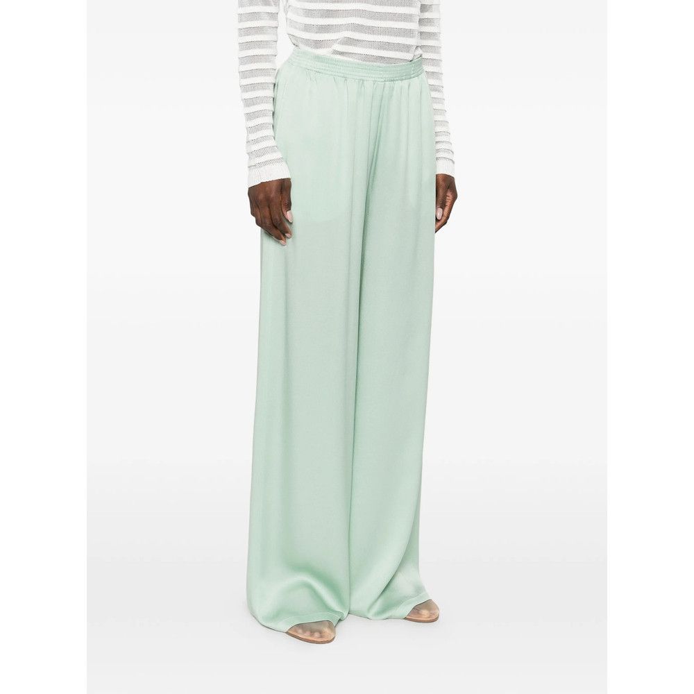 Fabiana Filippi Fabiana Filippi GREEN Trousers - Palazzo Pants Size 28" / US 6 / IT 42 - 3 Thumbnail