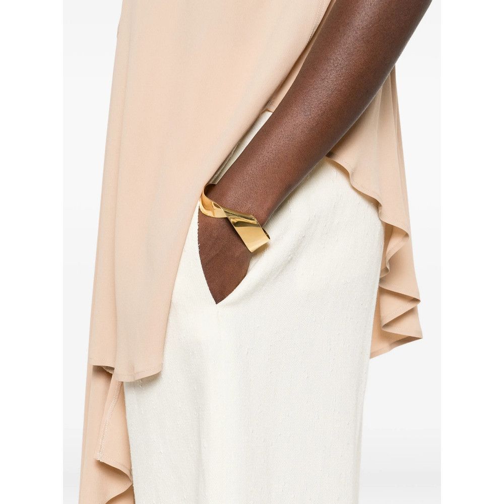 Fabiana Filippi Fabiana Filippi NEUTRALS Trousers - Palazzo Pants Size 30" / US 8 / IT 44 - 2 Thumbnail
