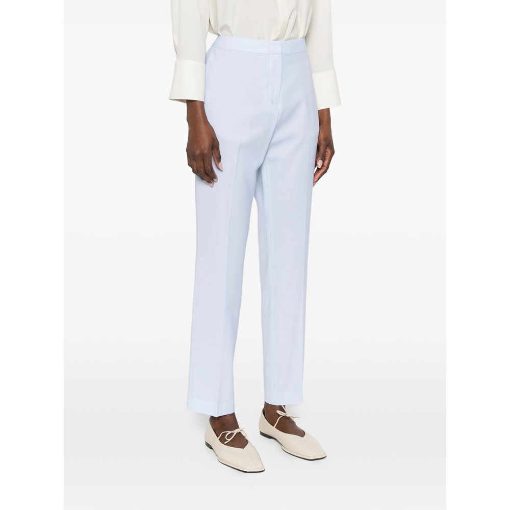 Fabiana Filippi Fabiana Filippi BLUE Trousers - Straight Trousers Size 27" / US 4 / IT 40 - 2 Thumbnail