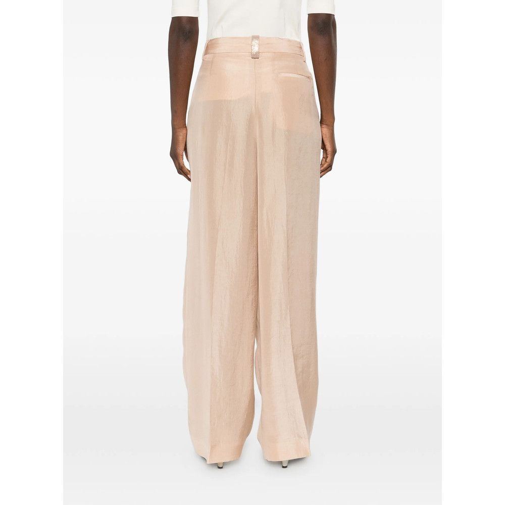 Fabiana Filippi Fabiana Filippi NEUTRALS Trousers - Tapered Trousers Size 27" / US 4 / IT 40 - 4 Thumbnail