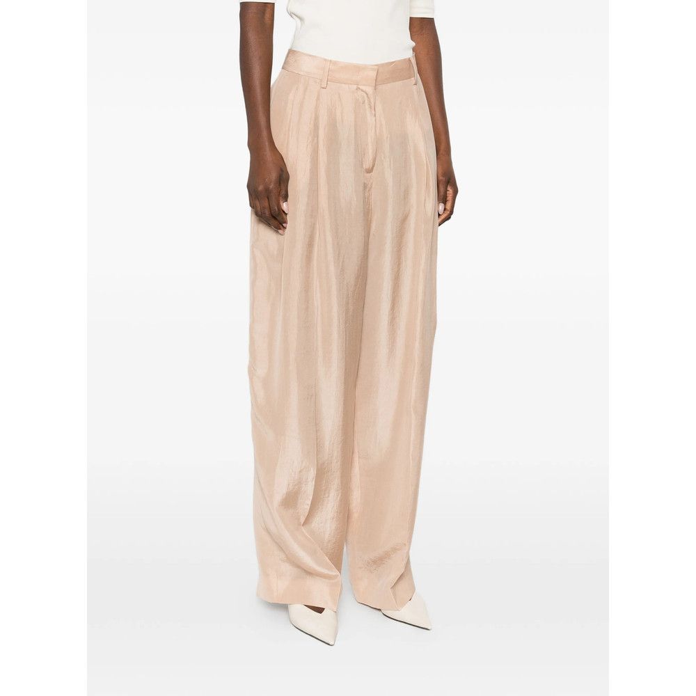 Fabiana Filippi Fabiana Filippi NEUTRALS Trousers - Tapered Trousers Size 27" / US 4 / IT 40 - 3 Thumbnail