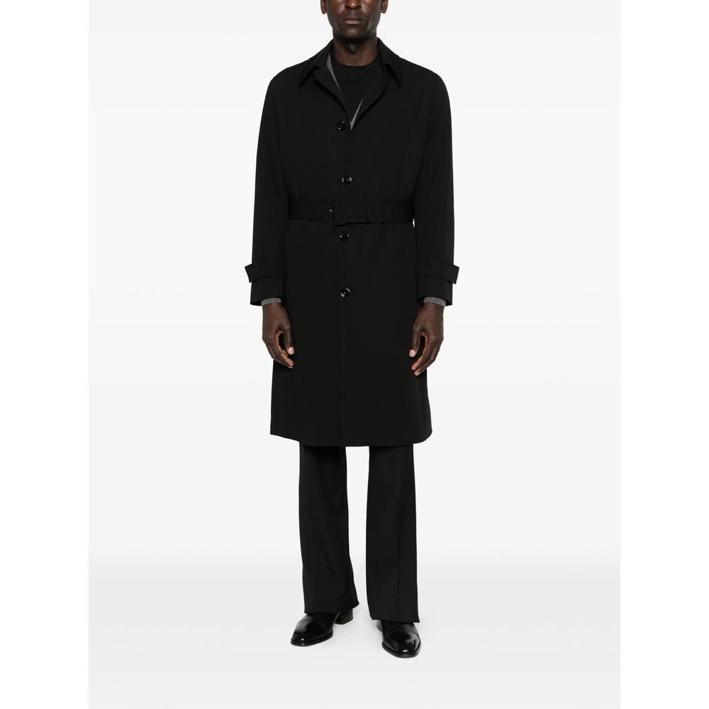 Lardini Lardini BLACK Coats - Single Breasted Coats Size US XS / EU 42 / 0 - 5 Thumbnail