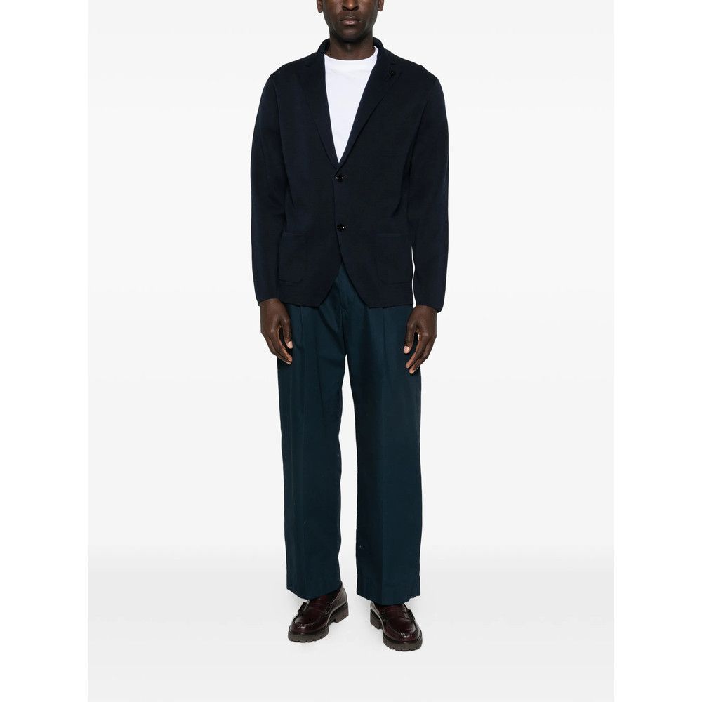 Lardini Lardini BLUE Sweaters & Knitwear - Cardigans Size US XXL / EU 58 / 5 - 4 Thumbnail