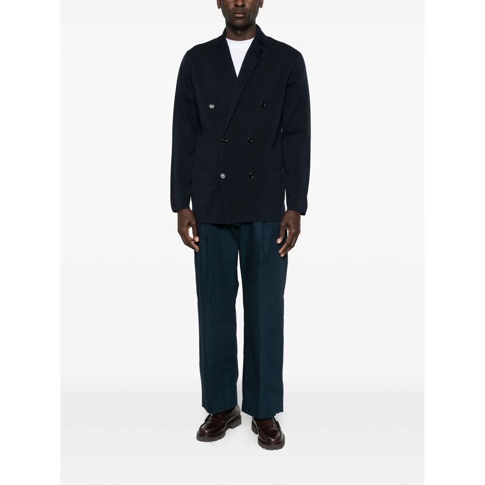 Lardini Lardini BLUE Sweaters & Knitwear - Cardigans Size US XXL / EU 58 / 5 - 2 Thumbnail
