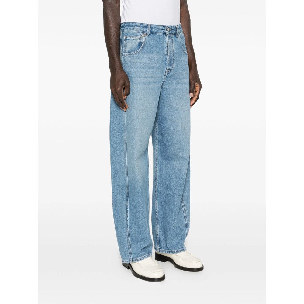 Jacquemus Jacquemus BLUE Denim - Loose-Fit Jeans Size US 30 / EU 46 - 4 Thumbnail