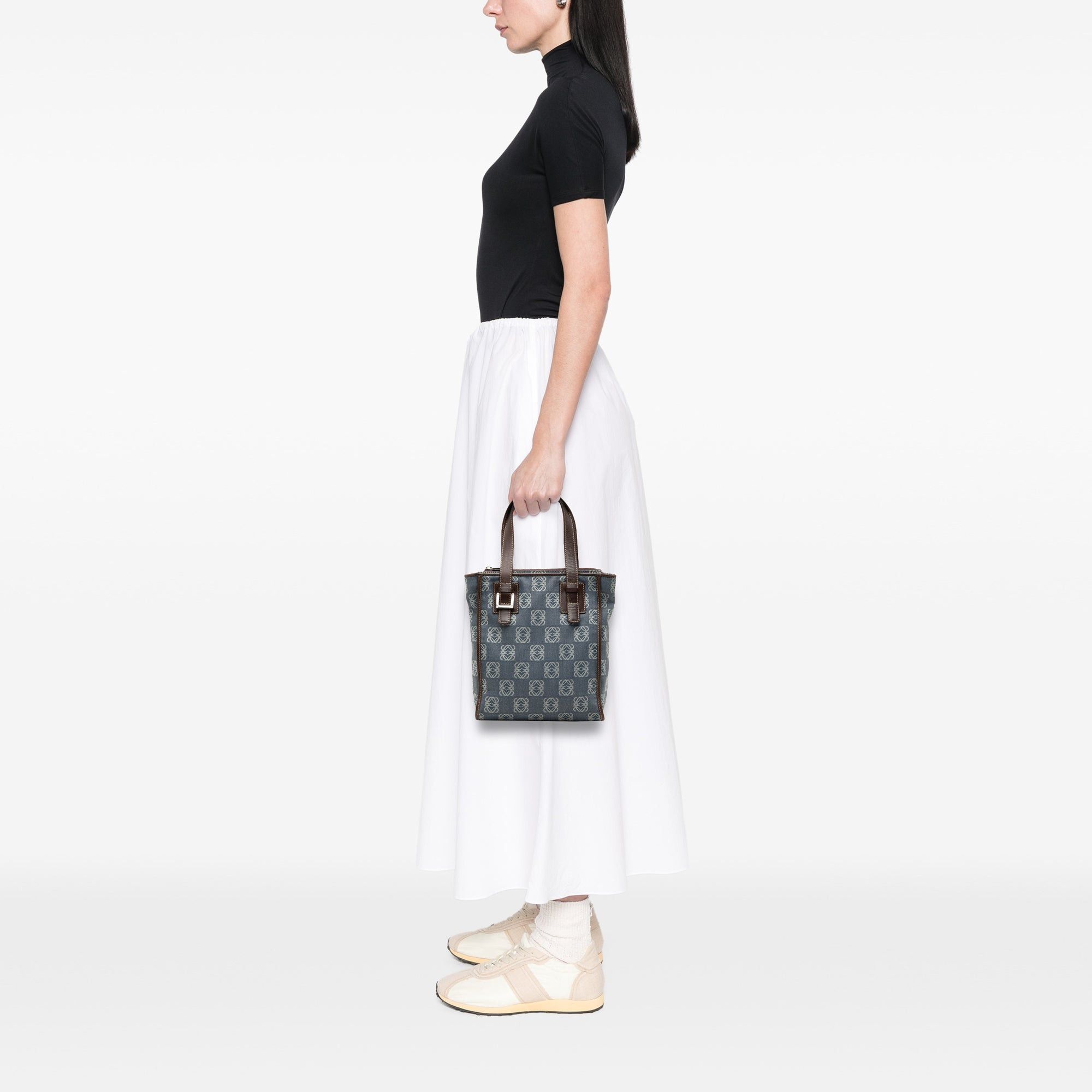 Loewe Anagram Denim Tote Size ONE SIZE - 7 Thumbnail