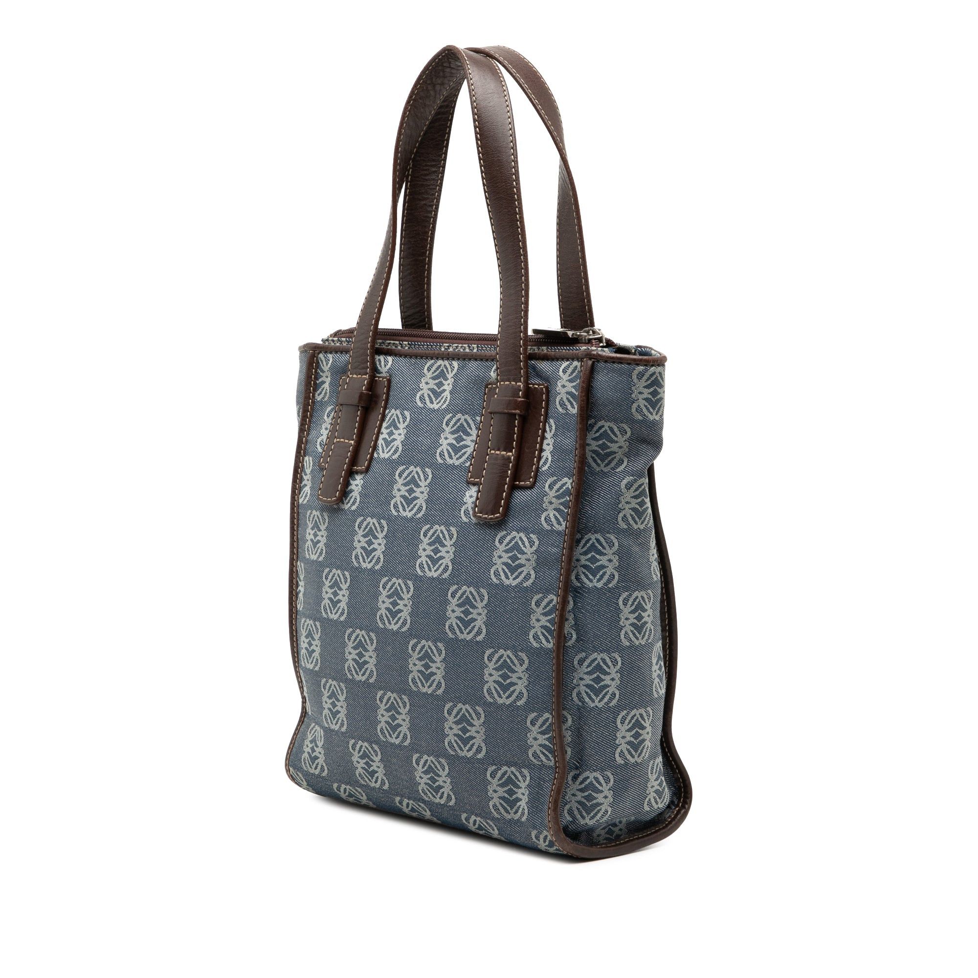 Loewe Anagram Denim Tote Size ONE SIZE - 2 Thumbnail