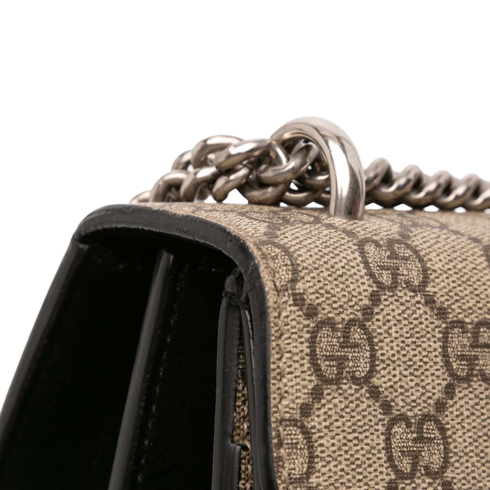 Gucci Medium GG Supreme Dionysus Shoulder Bag Size ONE SIZE - 9 Thumbnail