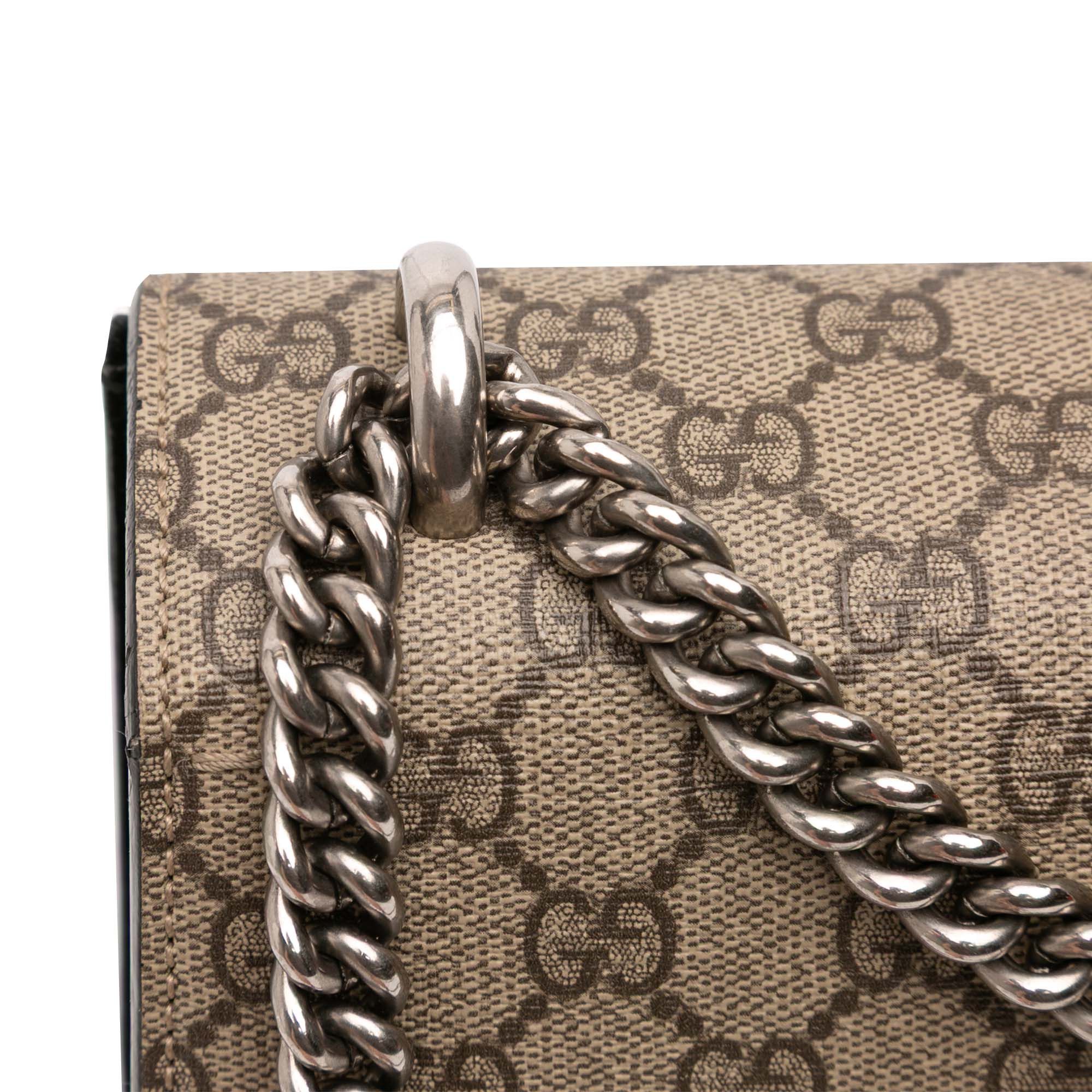 Gucci Medium GG Supreme Dionysus Shoulder Bag Size ONE SIZE - 8 Thumbnail