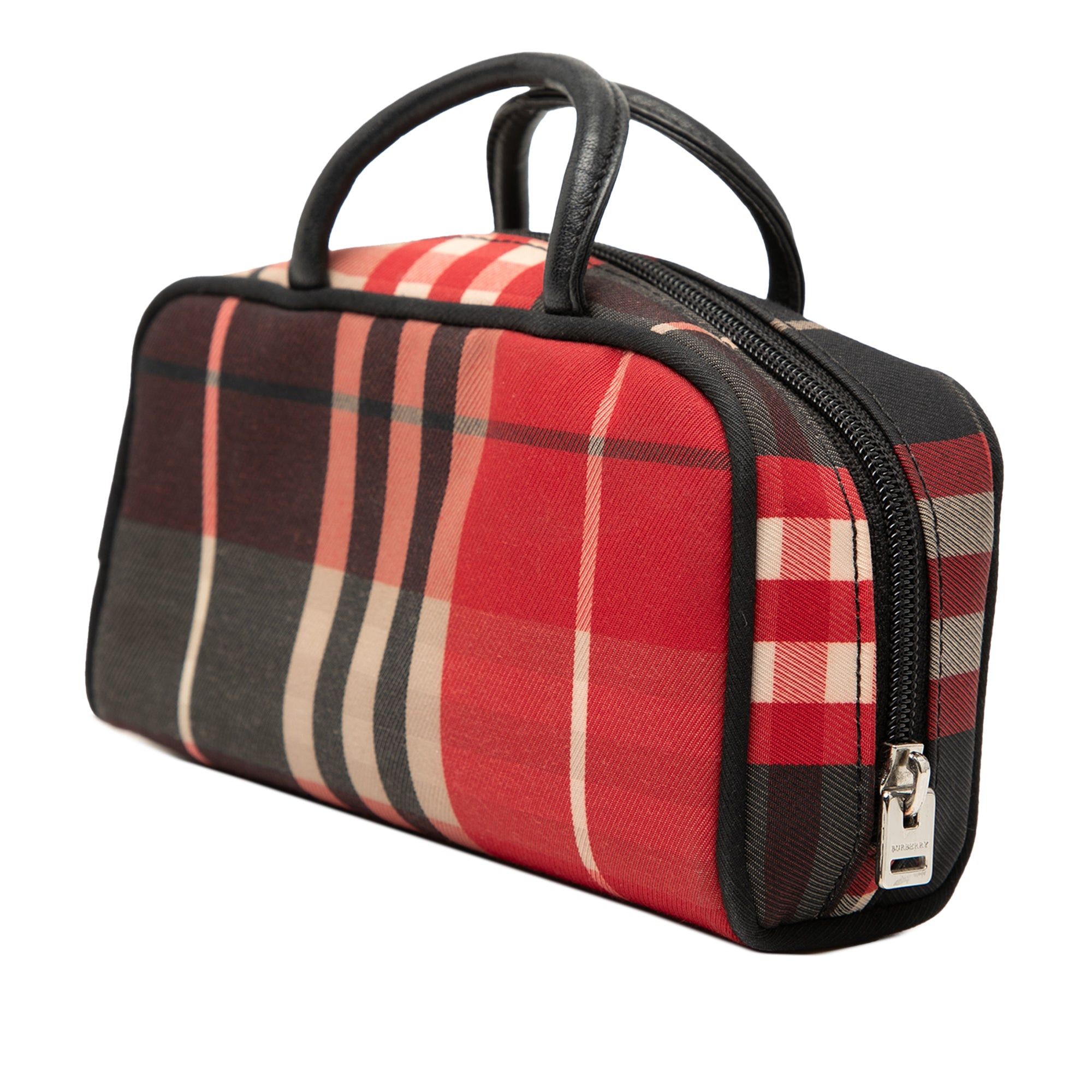 Burberry Mini Exploded Check Canvas Handbag Size ONE SIZE - 2 Thumbnail