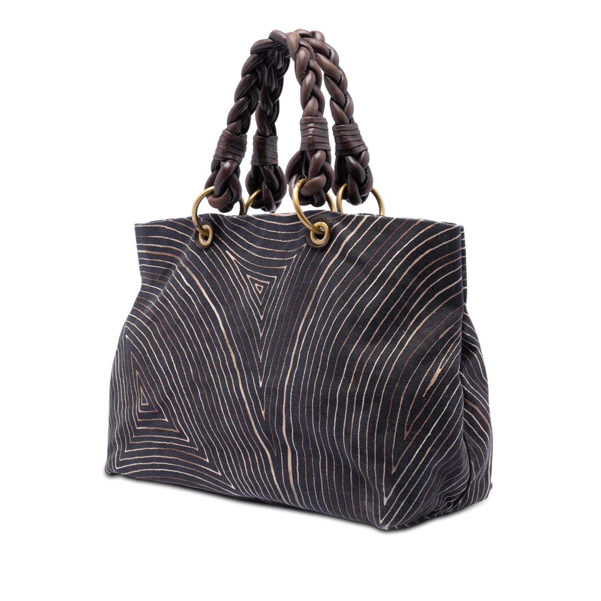 Bottega Veneta Printed Canvas Cabat Tote Size ONE SIZE - 2 Thumbnail