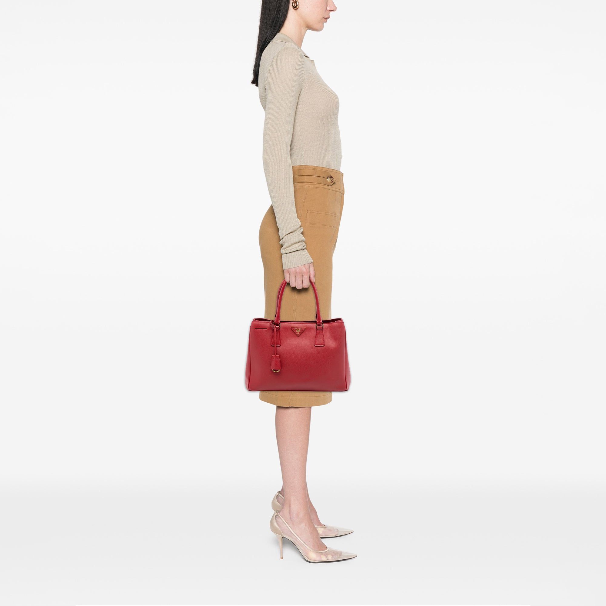 Prada Medium Saffiano Lux Galleria Satchel Size ONE SIZE - 6 Thumbnail