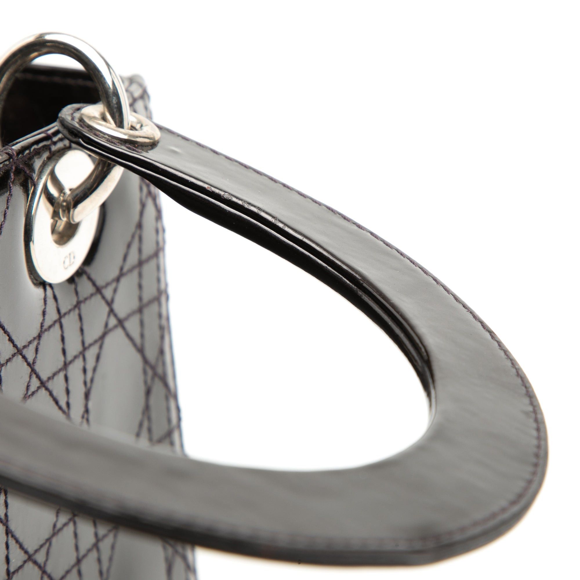 Dior Medium Patent Cannage Stitched Lady Dior Size ONE SIZE - 6 Thumbnail