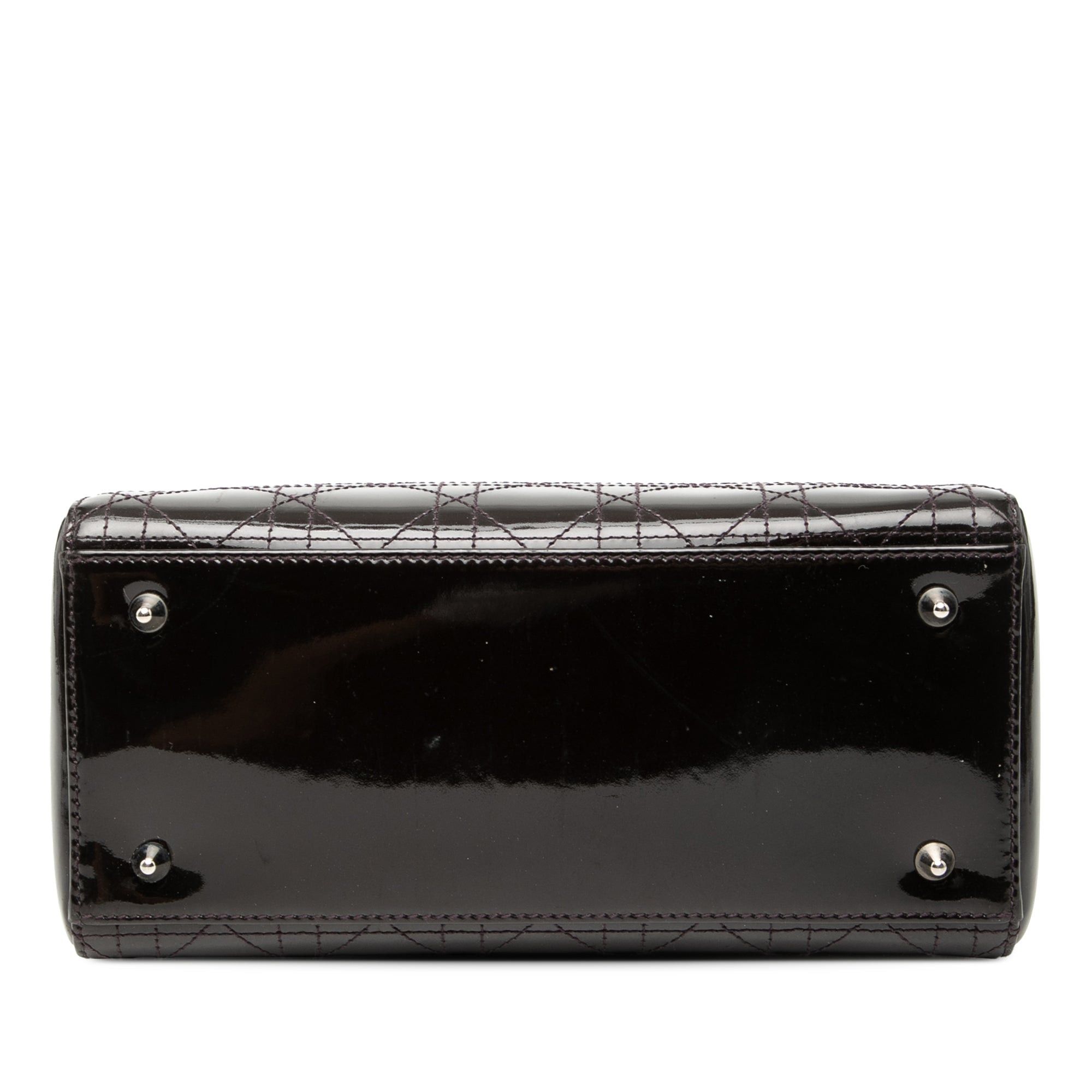 Dior Medium Patent Cannage Stitched Lady Dior Size ONE SIZE - 3 Thumbnail